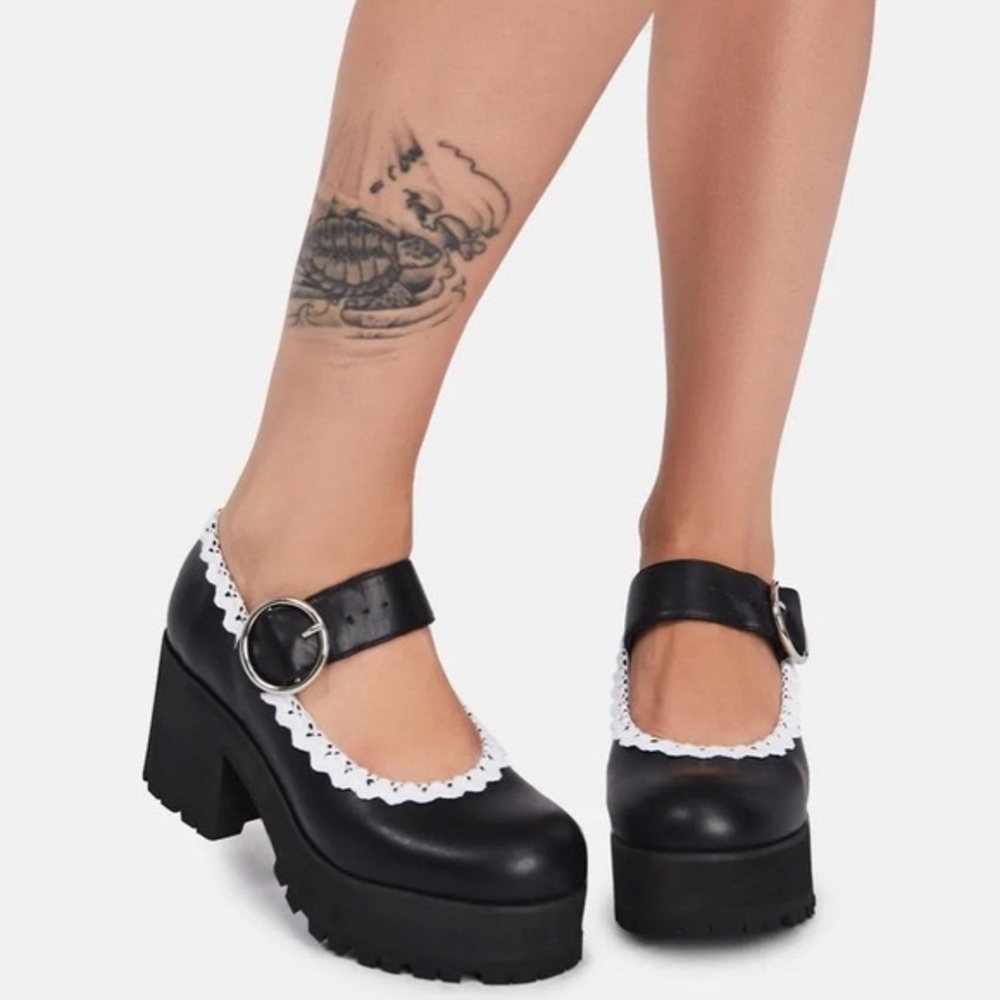 Delia’s by Dolls Kill Kiss me Again Mary Janes